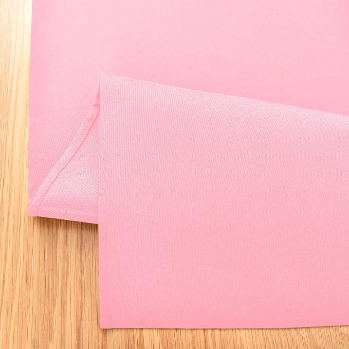 Wolkemer Farmhouse Pink Table Runner Dining Table Runners 90 Inches Long | - Image 3