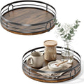 LAMU 2 Pack 9'' 10'' Lazy Susan Turntable Organizer by YourHome-OrganizationHelper