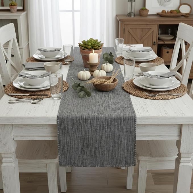 Textured Table Runner 90 inches Long - Image 3