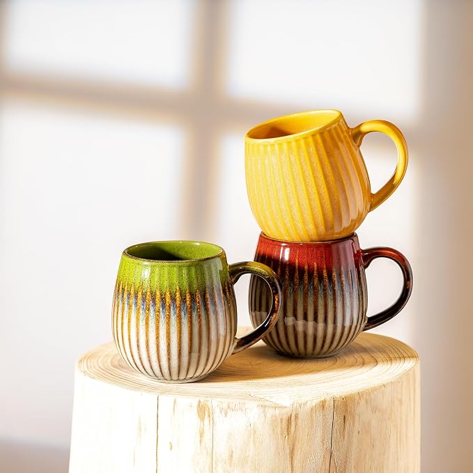Unique Kiln-Fired Glaze Ceramic Mug - Image 6