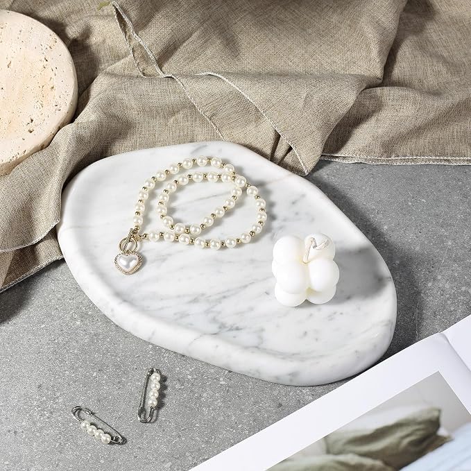 Luxurious Natural Marble Vanity Tray - Image 7