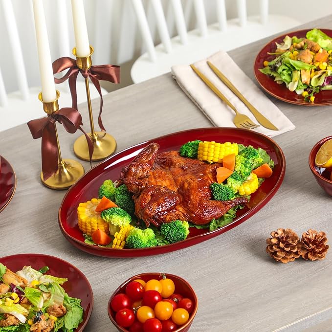 vicrays Ceramic Serving Platter Tray - Image 3