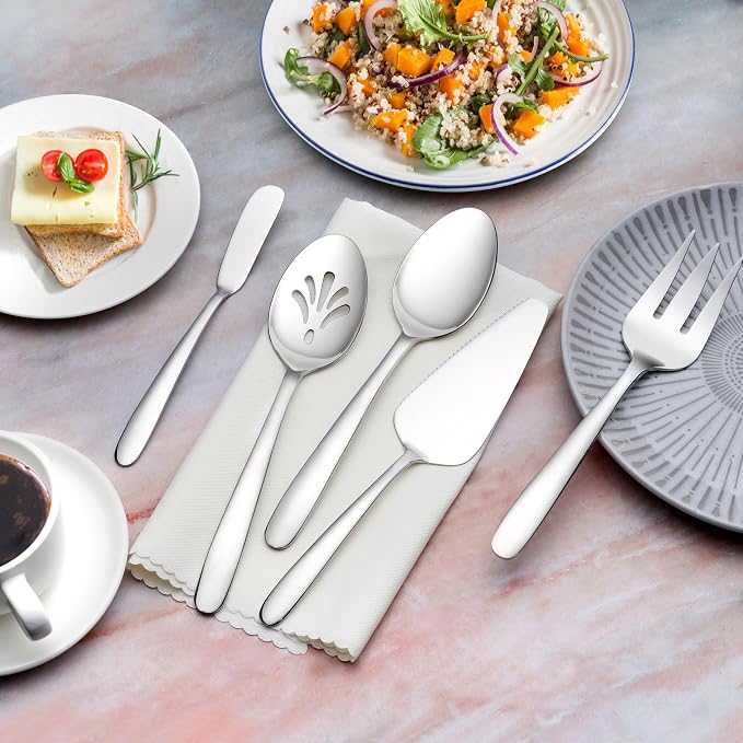 Onader 65 Piece Heavy Duty Silverware Set - Image 4