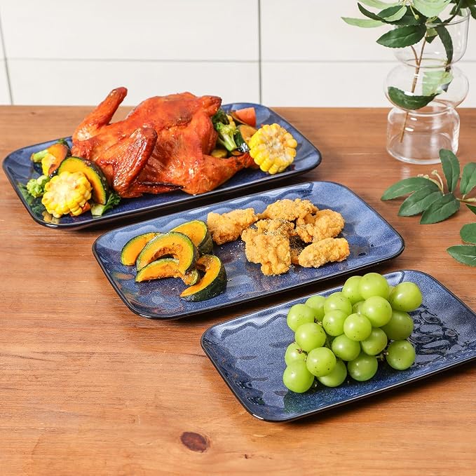 vicrays Ceramic Rectangle Serving Platters - Image 7