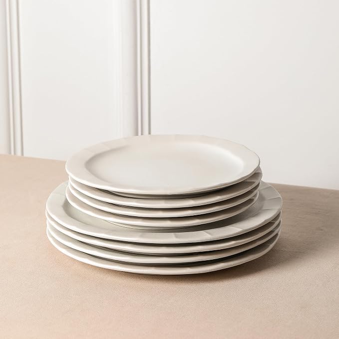 Stone Lain Oasis 4-Piece Salad Plate Set Stoneware - Image 3