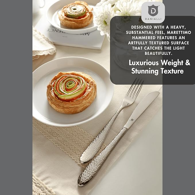 Silverware Set for 16 | 18/10 Stainless Steel Flatware Set | Mirror Finish - Image 4