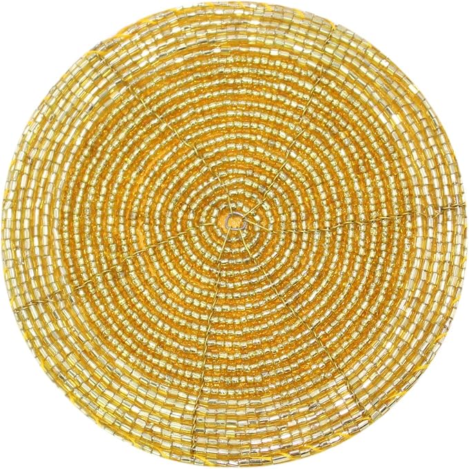 COTTON CRAFT Glitz Handmade Beaded Coaster - Image 3