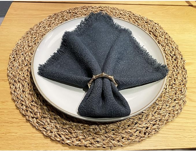 Napkin Rings Set of 6, Family Dinner, Thanksgiving, and Party - Image 4