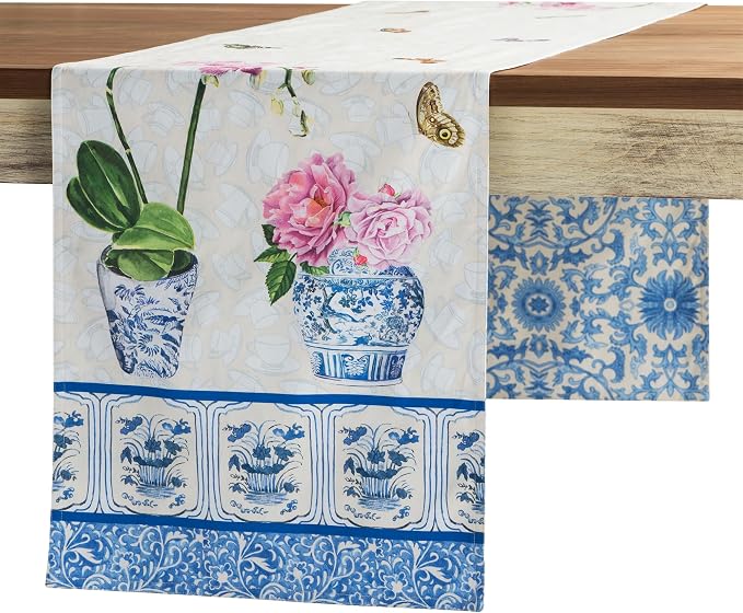 Maison d' Hermine Table Runner 100% Cotton 14.50" x 108" | Table Runners 108 by MaisondHermine