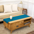 Solino Home 100% Pure Linen Dining Table Runner Teal, Athena 14 x 60 in | Table by SolinoHome