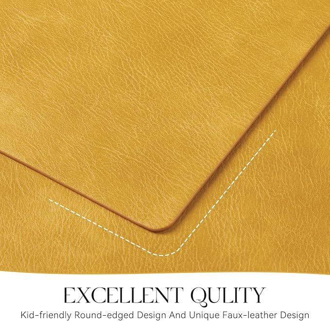 MOSAYT Vinyl Placemats Set of 12-12 X 17 Inch - Image 5