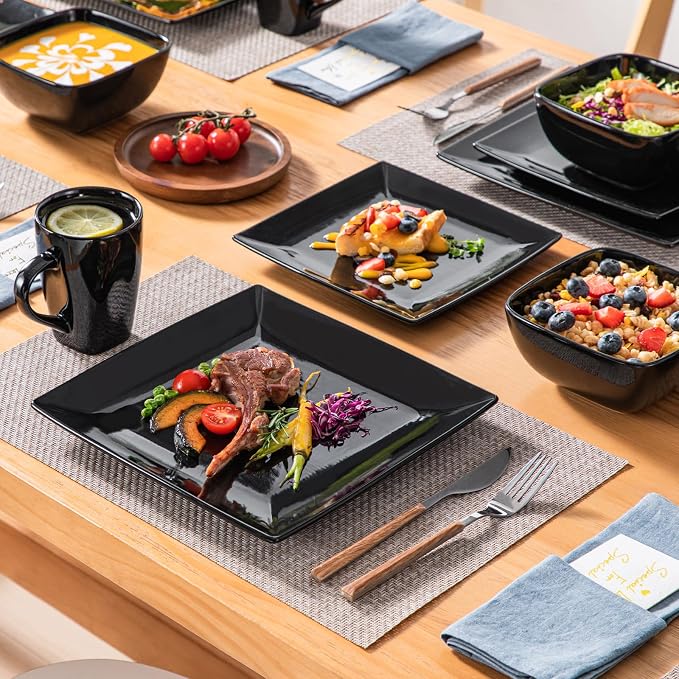vancasso Soho Dinnerware Sets 24 Pieces, Dinner Plate, Cups and Plates Sets - Image 6