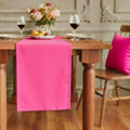 FOLINS&HOME Hot Pink Waterproof Decorative Table Runner 72 Inches Long | 210GSM by FOLINSHOME