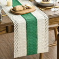 Artoid Mode Emerald Green Farmhouse Rustic Table Runner 12x60 Inch | Seasonal by ArtoidMode