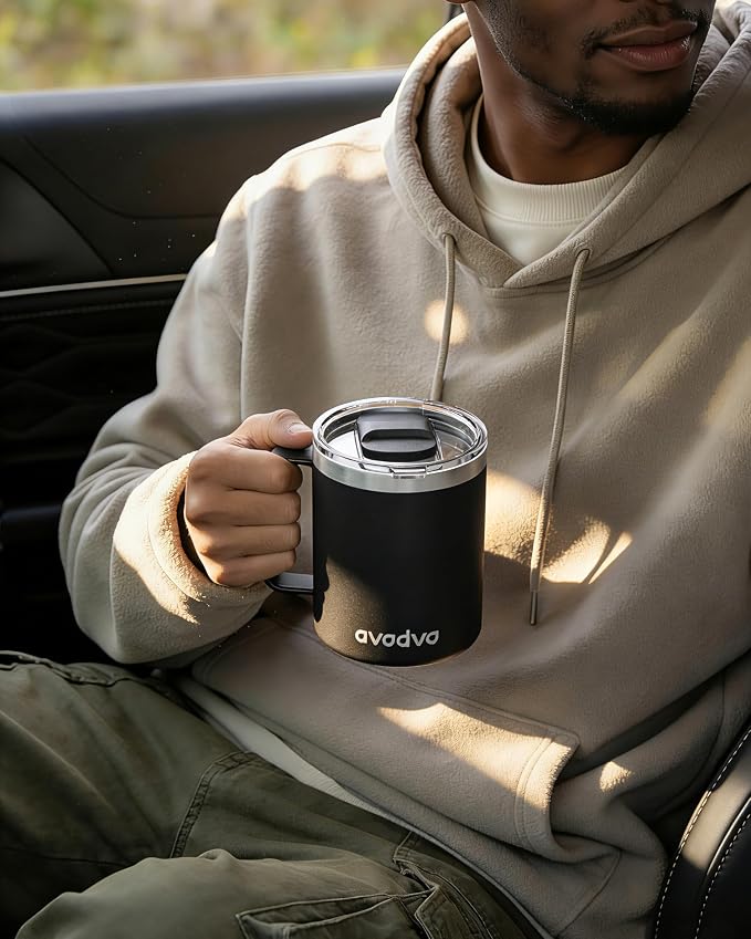 2 Pack 12oz Insulated Coffee Mug - Image 5