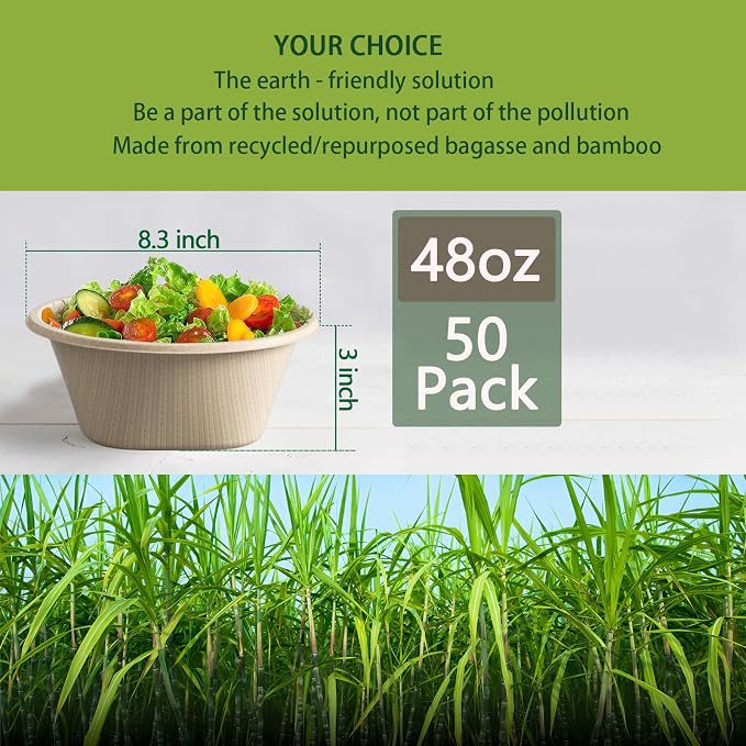 48 Oz Disposable Bowls - Image 2