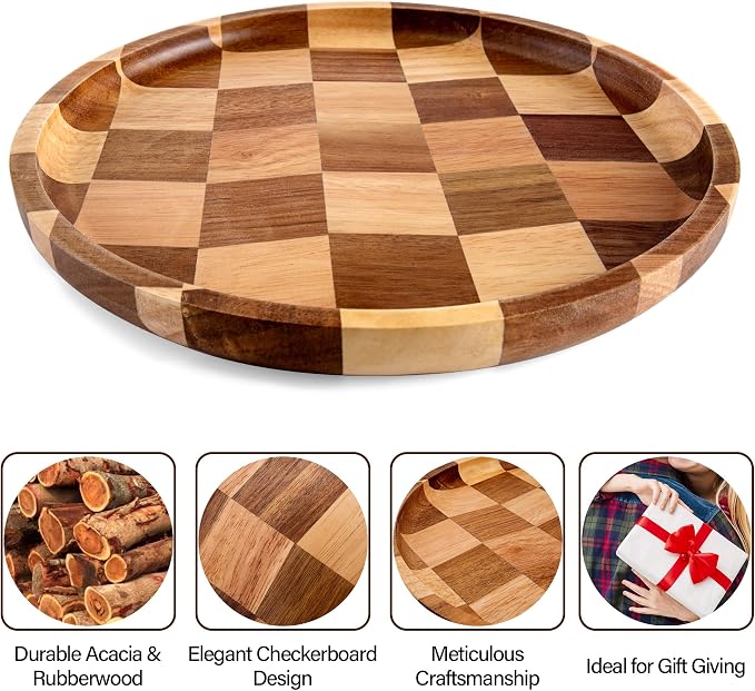 Wood Serving Trays - Image 2