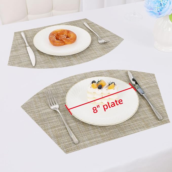 SHACOS Wedge Placemats Set of 4 - Image 3