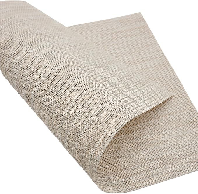 Table Placemats Dining Table Place Mats Set of 6 Heat Resistant Insulation - Image 2