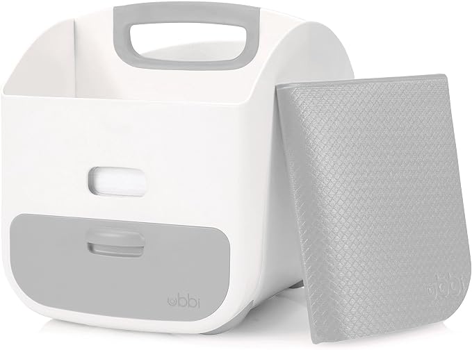 Ubbi Portable Diaper Caddy & Changing Mat, Diaper Storage, Caddy Organizer by Unknown