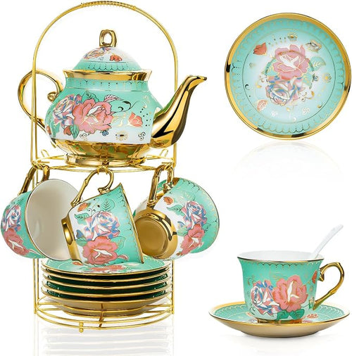 20 Pieces Porcelain Tea Set - Image 2