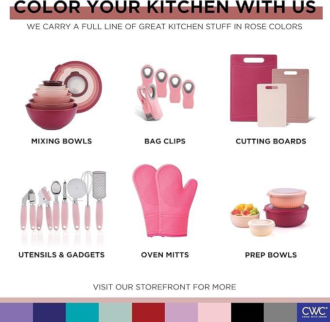 COOK WITH COLOR Mixing Bowls with Lids - Image 9