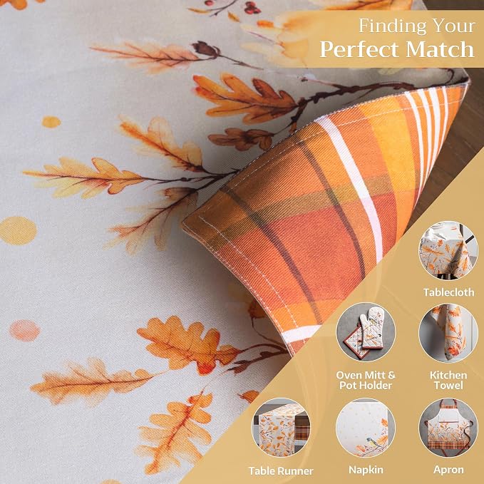 Maison d' Hermine Placemats Set of 4 Reusable 100% Cotton | Cloth Place Mats - Image 5