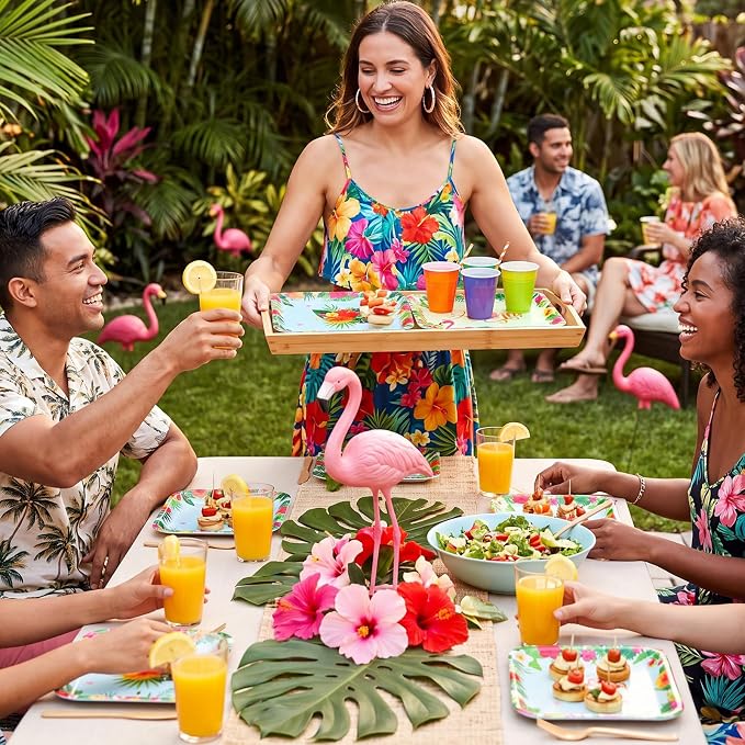 4 Pieces Aloha Serving Trays - Image 7