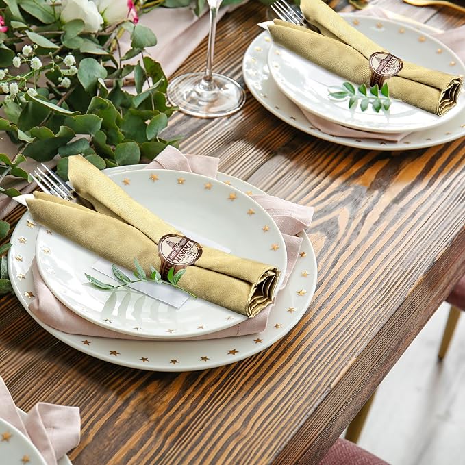 Cuban Wrapper Napkin Rings Tableware Wraps Bands Self Adhesive Paper Napkin - Image 7
