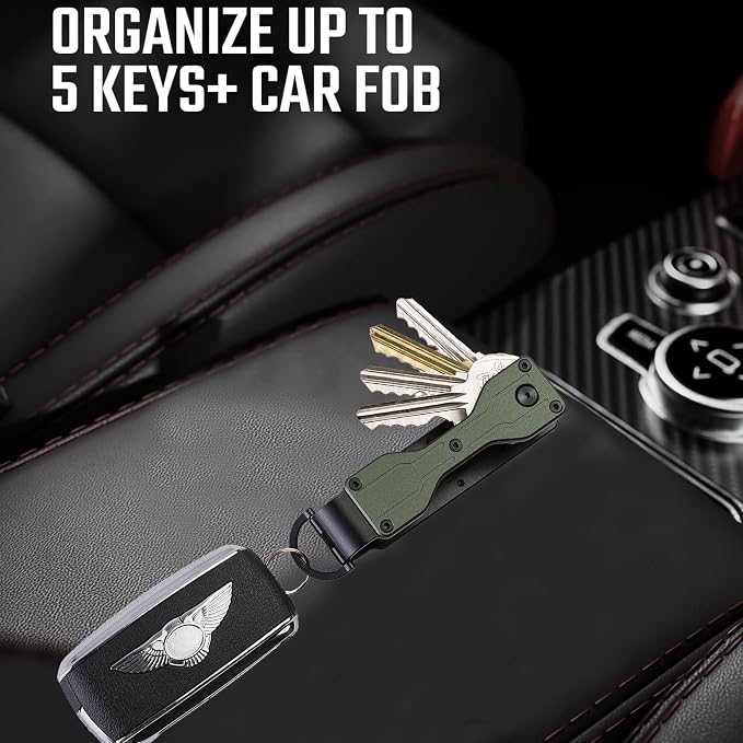 Key Organizer Minimalist Innovative Keyholder Compact Keys Organizer Smart - Image 6