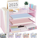 Desk Organizer, 4-Tier Desktop File Organizer by OPNICE