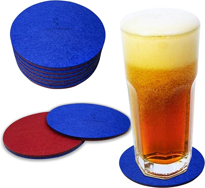A&A Wonders Premium Felt Coasters by AAWONDERS