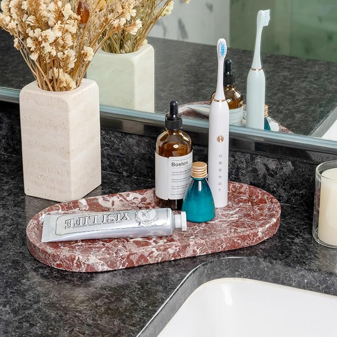 Norway Natural Marble Tray, Catchall Tray - Image 8