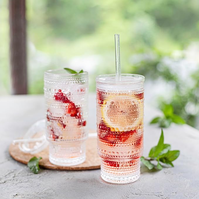 Birchland All Glass Hobnail Tumbler - Image 2