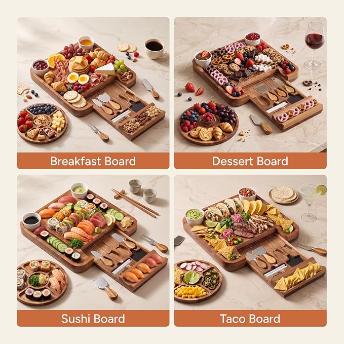 SMIRLY Charcuterie Board Set - Image 5