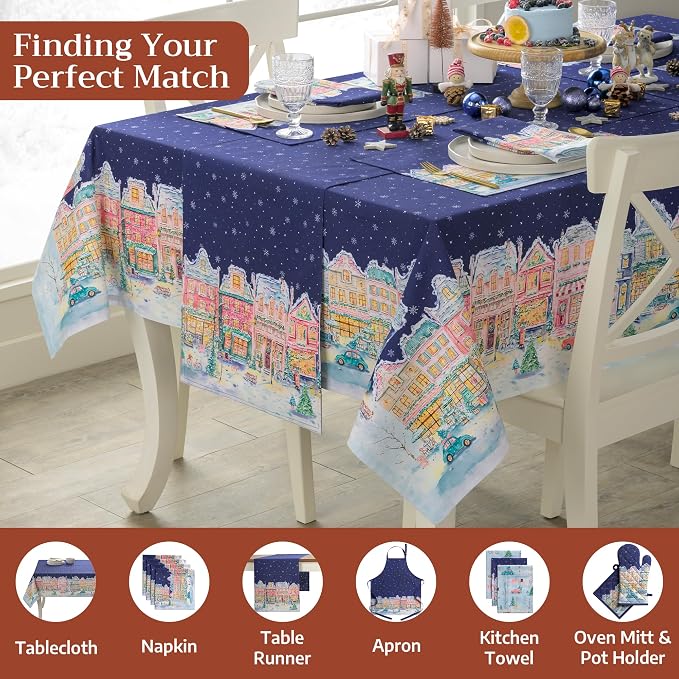 Maison d' Hermine Placemats Set of 4 Reusable 100% Cotton | Cloth Place Mats - Image 4