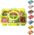 Dingerjar Divided Serving Tray by Dingerjar