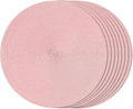 FunWheat Round Braided Placemats Set of 8 Place Mats by FunWheat