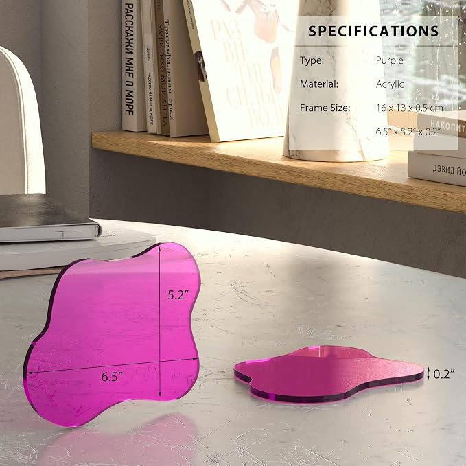 Acrylic Coaster for Desk - Image 3