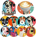 Benjenes 8 PCS Diamond Art Coasters Kits Dog Diamond Painting Coaster | Diamond by Benjenes