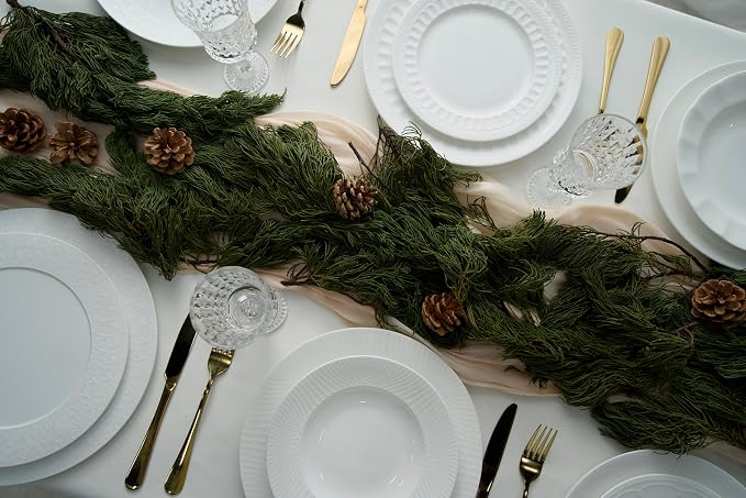 kanthea Bone China Appetizer Plates Set of 4, Serving Dishes - Image 5
