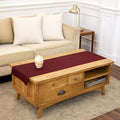 Solino Home 100% Linen Dining Table Runner Red Woven, Athena 14 x 60 in | Table by SolinoHome