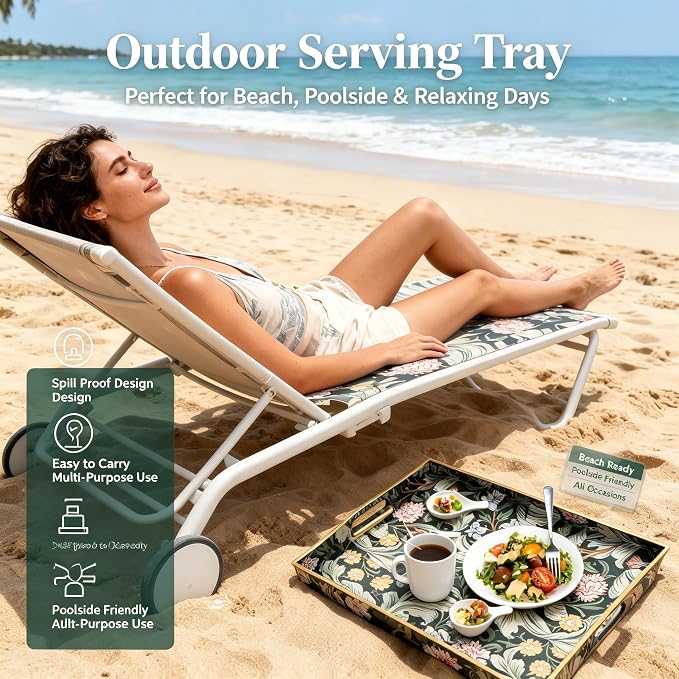 Sooyee Acrylic Serving Tray - Image 3