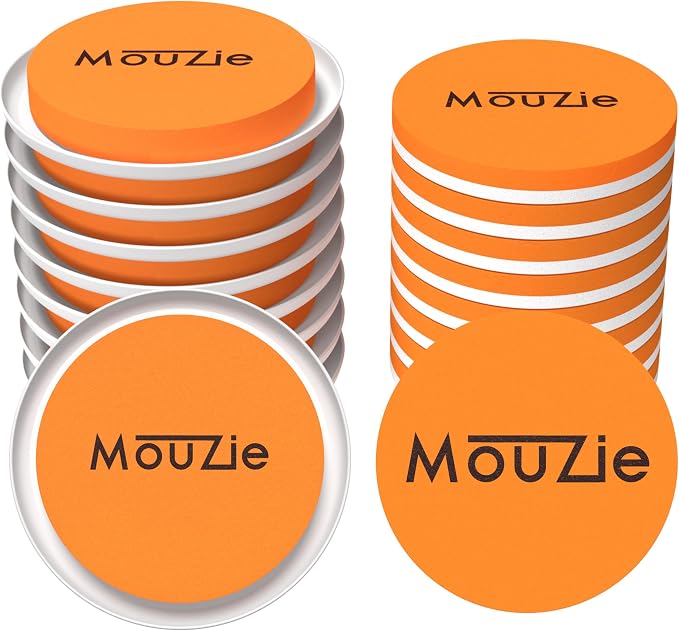 8+8 Orange 3 1/2 Inch Reusable Heavy-Duty Mover Large Appliance and Furniture by MouZie-MovingMadeEasy