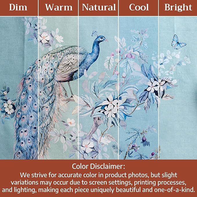 Maison d' Hermine Placemats Set of 4 Reusable 100% Combed Cotton | Cloth Place - Image 9