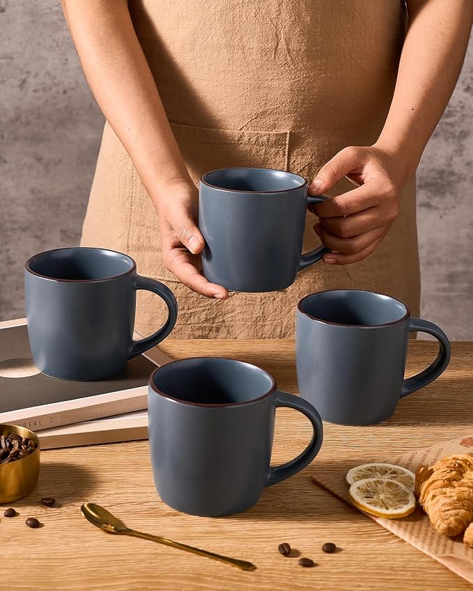 famiware Mercury Coffee Mugs 13 oz, Coffee Mugs Set of 8 - Image 3