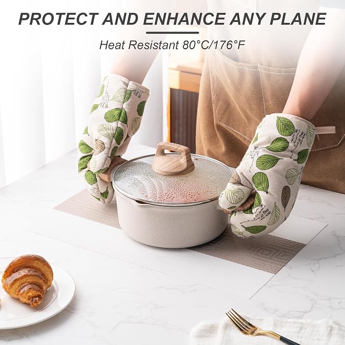 Placemats Set of 4 Washable Indoor | Outdoor Vinyl Place Mats - Image 4