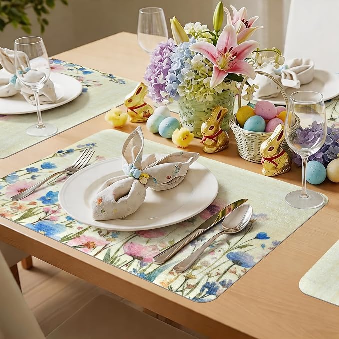 Vinyl Placemats Set of 4-12x17 Inch - Image 3