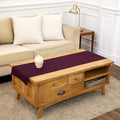 Solino Home 100% Pure Linen Table Runner Burgundy Woven, Athena 14 x 48 in | by SolinoHome