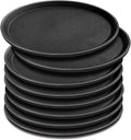 8 Pcs 16 Inch Round Serving Trays Restaurant Serving Trays Plastic Food Drink by Unknown